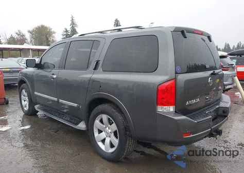2012 Nissan Armada Sl from USA, damaged, VIN 5N1BA0ND6CN620260